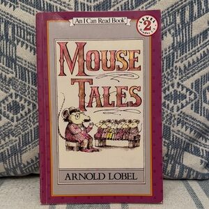 🌀2/$6🌀Mouse Tales by Arnold Lobel Book